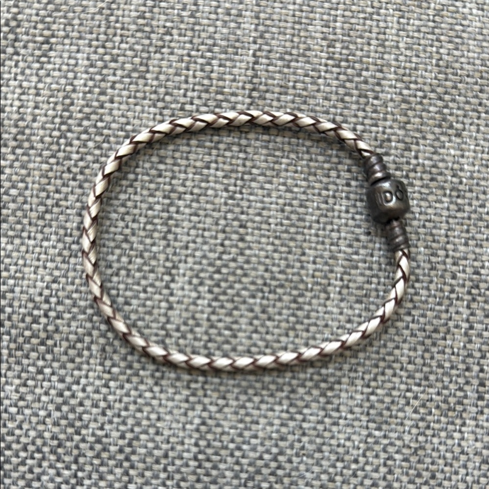 PANDORA 925 Sterling Silver Braided Bracelet